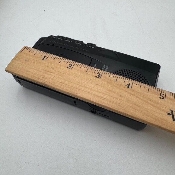 SANYO M-5699 Two Speed Micro Cassette Tape Recorder Voice movie TV prop not test - Picture 6 of 8